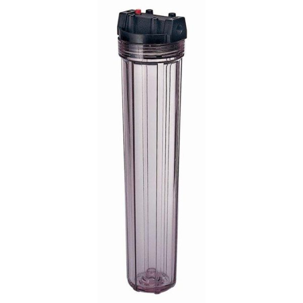 Standard 20″ Sediment filter housing only | Aquatic Filtration